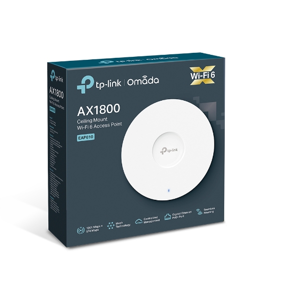 TP- Link Omada Acceso Inalámbrico Ceiling Mount EAP 610 - Imagen 2